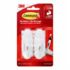 Command Medium Wire Hooks 1.3kg 2pc