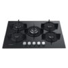Ariston AGS 72S/BK 5 Gas Black Hob - 75 CM