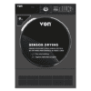Von VALD-09FVK Dryer, 9KG - Silver