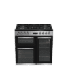BEKO Cooker 5 Gas, triple cavity - KDVF90X Semi inox