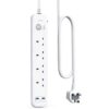 Anker Powerextend USB 4 Strip - White