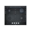 Bosch PRY6A6B70 3+1 Black Hob - 60 CM