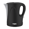 Von VSKC17BNK 1.7L Upright Corded Kettle - 2200W