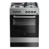 BEKO Cooker 3 Gas + 1 Electric - FSET63110DX Semi inox