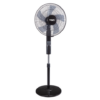 Von VSNJ6622K 16" Floor Standing Fan, Remote - Black