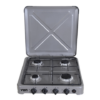 Von VAC4F400S 4 Gas Cooker - Silver
