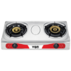 Von VAC7K202X Table Top 2 Brass Burner, Heavy Duty