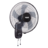 Von VSNJ6610K 16" Wall Fan - Black