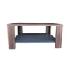 Bofa Coffee Table 900 AmericanWalnut/StormGrey